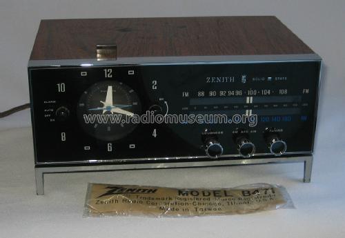 B471R; Zenith Radio Corp.; (ID = 1418597) Radio