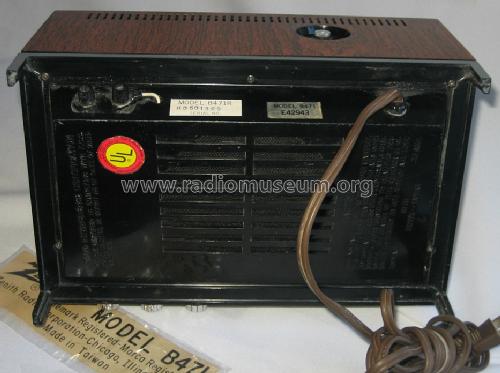 B471R; Zenith Radio Corp.; (ID = 1418617) Radio