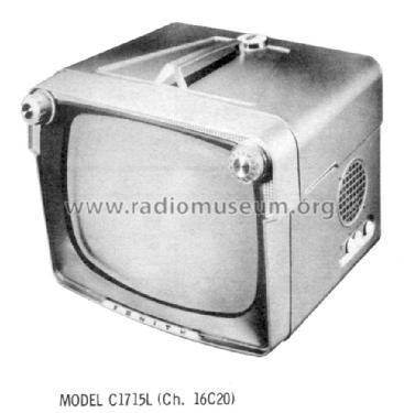 C1715L Ch= 16C20; Zenith Radio Corp.; (ID = 894904) Television