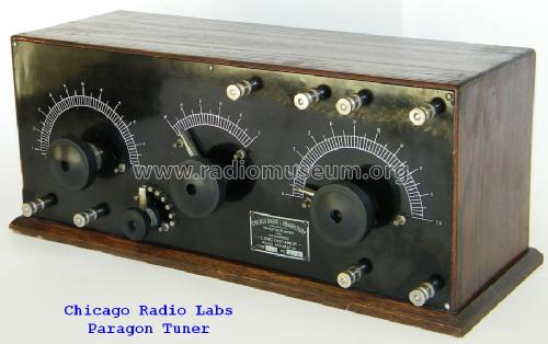 C.R.L. Paragon Regenerative Receiver ; Zenith Radio Corp.; (ID = 1587147) mod-pre26