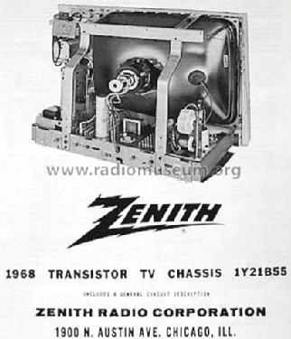 Ch= 1Y21B55; Zenith Radio Corp.; (ID = 938169) Television