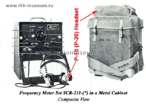 SCR-211-P Frequency Meter Set ; Zenith Radio Corp.; (ID = 723171) Equipment