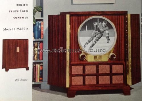 H2437R Ch= 24H20; Zenith Radio Corp.; (ID = 2941396) Televisore