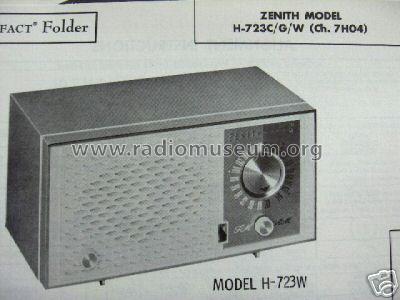 H-723C Ch= 7H04; Zenith Radio Corp.; (ID = 570372) Radio