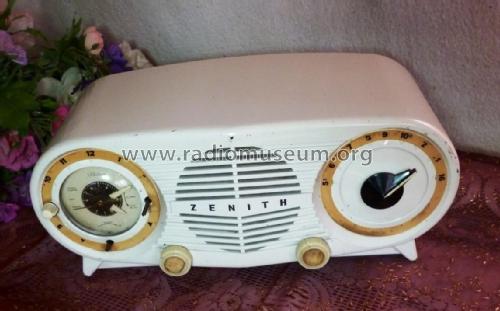 J514W Automatic Clock Radio Ch= 5J03; Zenith Radio Corp.; (ID = 1752055) Radio