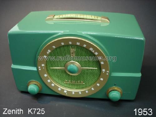 K725 Ch= 7K01; Zenith Radio Corp.; (ID = 253824) Radio