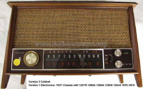 K731W Ch= 7K07; Zenith Radio Corp.; (ID = 1051372) Radio