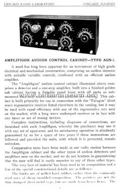 Long Distance Radio Apparatus Bulletin J-20; Zenith Radio Corp.; (ID = 2198201) Paper