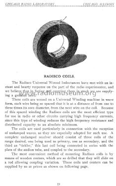 Long Distance Radio Apparatus Bulletin J-20; Zenith Radio Corp.; (ID = 2198211) Paper