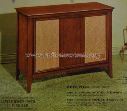 MK2601 Ch= 3K01; Zenith Radio Corp.; (ID = 2152173) Ton-Bild