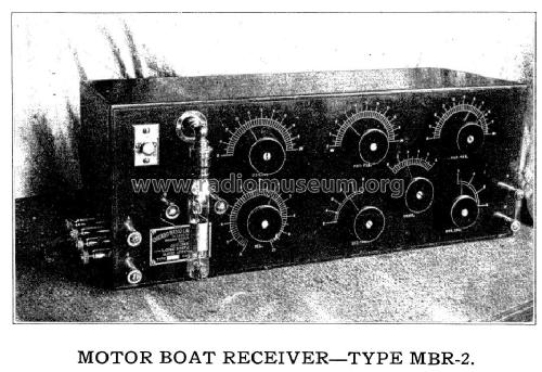 Motor Boat Receiver Type MBR-2; Zenith Radio Corp.; (ID = 1377471) Radio