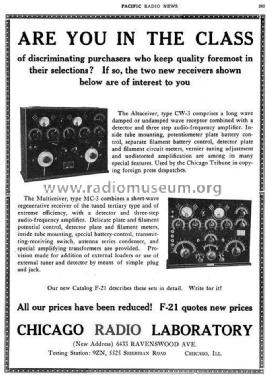 Multiceiver MC-3; Zenith Radio Corp.; (ID = 1266174) Radio