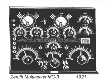 Multiceiver MC-3; Zenith Radio Corp.; (ID = 643920) Radio