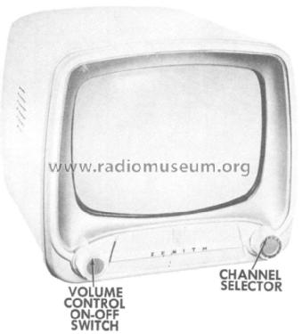R1812EUZ Ch= 19M20; Zenith Radio Corp.; (ID = 2469956) Televisión