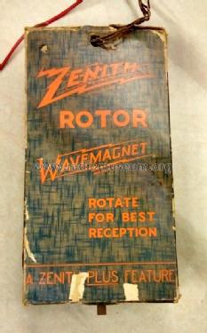 Rotor Wavemagnet ; Zenith Radio Corp.; (ID = 2303939) Antenna