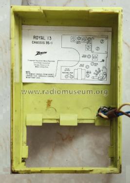 Royal 13F ; Zenith Radio Corp.; (ID = 2739564) Radio