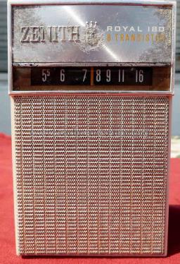 Royal 180 Ch= 8MT50Z9; Zenith Radio Corp.; (ID = 1230916) Radio