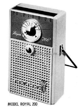 Royal 200F Ch= 7AT48Z; Zenith Radio Corp.; (ID = 599005) Radio