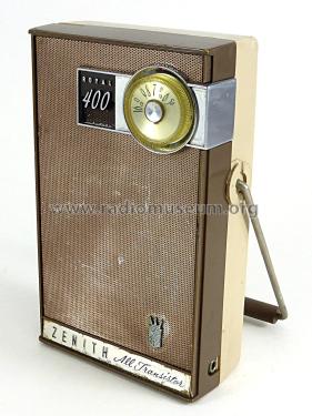 Royal 400 Pocket Radio 7GT40Z2; Zenith Radio Corp.; (ID = 2308264) Radio