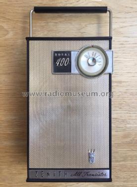 Royal 400 Pocket Radio 7GT40Z2; Zenith Radio Corp.; (ID = 2359931) Radio