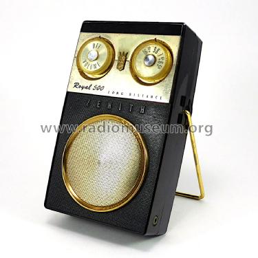 Royal 500E-1 Pocket Radio Ch= 8KT40Z2; Zenith Radio Corp.; (ID = 2677710) Radio