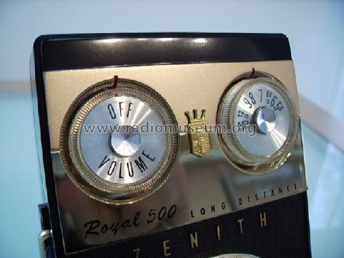 Royal 500E Ch= 8CT40Z7; Zenith Radio Corp.; (ID = 930246) Radio