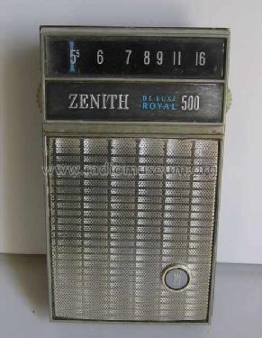 Royal 500L-G Pocket Radio Ch=8LT45Z1 8LT45Z3 8MT45Z8; Zenith Radio Corp.; (ID = 218890) Radio
