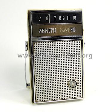 Royal 500L Pocket Radio Ch= 8LT45Z3; Zenith Radio Corp.; (ID = 2677968) Radio