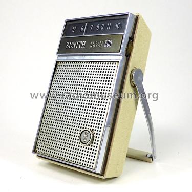 Royal 500L Pocket Radio Ch= 8LT45Z3; Zenith Radio Corp.; (ID = 2677973) Radio