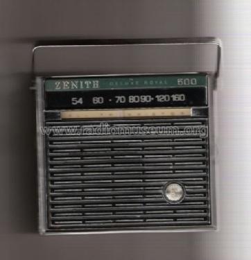 Royal 500N-G Ch=8NT40Z8 - 8NT40Z9; Zenith Radio Corp.; (ID = 296106) Radio
