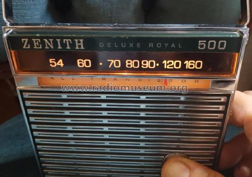 Royal 500N-G Ch=8NT40Z8 - 8NT40Z9; Zenith Radio Corp.; (ID = 2640204) Radio