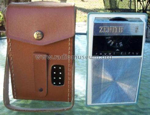 Royal 50FL Shirt Pocket Radio Ch= 6KT40Z1, 6KT40Z8; Zenith Radio Corp.; (ID = 863633) Radio