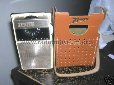 Royal 50L Shirt Pocket Radio ch= 6KT40Z8; Zenith Radio Corp.; (ID = 235043) Radio