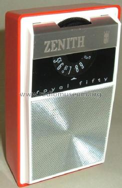 Royal 50L Shirt Pocket Radio ch= 6KT40Z8; Zenith Radio Corp.; (ID = 256961) Radio