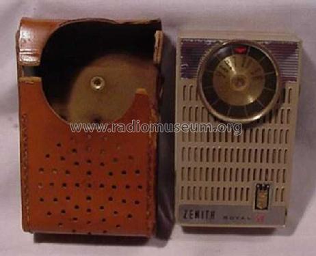 Royal 50LH Shirt Pocket Radio Ch=6GT40Z1, 6GT40Z2; Zenith Radio Corp.; (ID = 869720) Radio