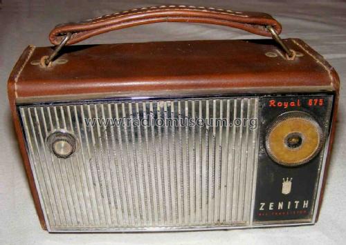 Royal 675G Ch= 6GT41Z1; Zenith Radio Corp.; (ID = 1333591) Radio