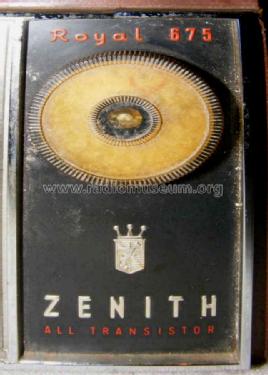 Royal 675G Ch= 6GT41Z1; Zenith Radio Corp.; (ID = 1333592) Radio