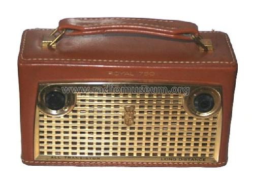 Royal 750L Ch= 8AT41Z2; Zenith Radio Corp.; (ID = 615500) Radio