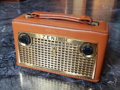 Royal 750L Ch= 8AT41Z2; Zenith Radio Corp.; (ID = 2758737) Radio