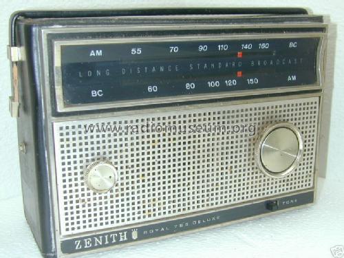 Royal 755 De Luxe Long Distance Ch= 8MT41Z2; Zenith Radio Corp.; (ID = 257013) Radio