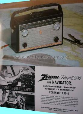 Royal 780G Ch=8GT42Z2; Zenith Radio Corp.; (ID = 1525885) Radio