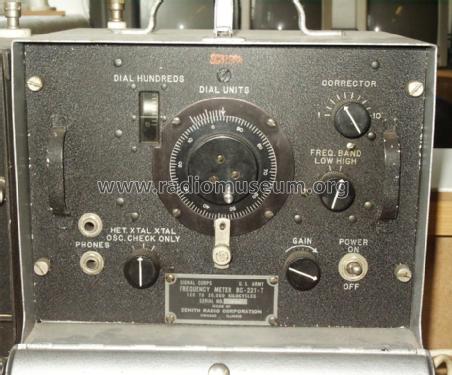 SCR-211-T Frequency Meter Set ; Zenith Radio Corp.; (ID = 1011502) Ausrüstung