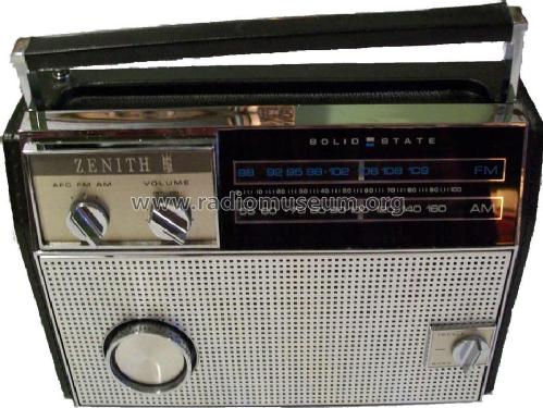 R75Y2 Solid State FM AM ; Zenith Radio Corp.; (ID = 1599244) Radio