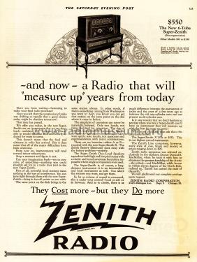 Super XSuper; Zenith Radio Corp.; (ID = 2134345) Radio