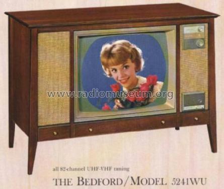 5241WU The Bedford Ch= 25MC30; Zenith Radio Corp.; (ID = 1197191) Televisore