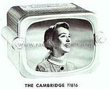 T1816E The Cambridge Ch= 16T20; Zenith Radio Corp.; (ID = 810551) Televisore