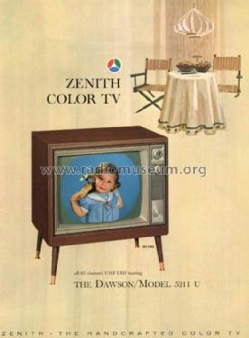 5211RU The Dawson Ch= 25MC30; Zenith Radio Corp.; (ID = 1044762) Television