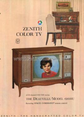 6261HU The Deauville ; Zenith Radio Corp.; (ID = 1052886) Television