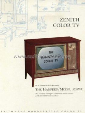 5529WU The Hampden 25MC30; Zenith Radio Corp.; (ID = 1044768) Television