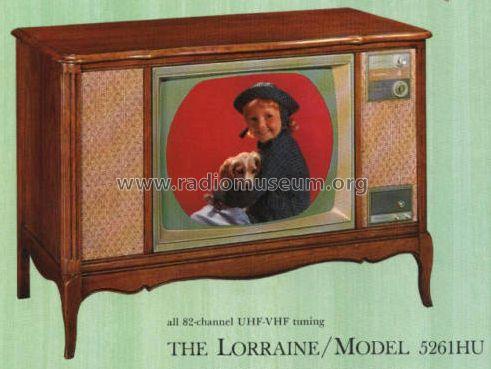 5261HU The Lorraine 25MC30; Zenith Radio Corp.; (ID = 1177809) Television